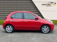 Used Nissan Micra N-TEC 2010 Red Hatchback