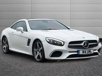 Used Mercedes SL400 AMG Line Premium 367 HP (269 kW) 2018 Diamond white Cabriolet