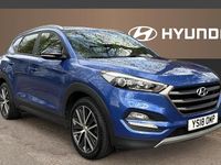 Usado Hyundai Tucson GO! 177 HP (130 kW) 2018 Azul SUV