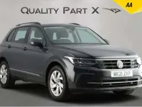 Usado VW Tiguan Life 150 CV (110 kW) 2021 Gris SUV