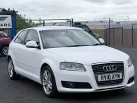 Used Audi A3 Sport 2010 White Hatchback