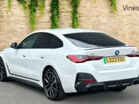 Used BMW i4 M Sport 246 kW (335 HP) 2023 White Sedan