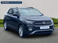 Usado VW T-Cross SE 95 CV (69 kW) 2021 Negro SUV