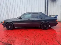 Used Mercedes 190 109 HP (80 kW) 1993 Blue Sedan