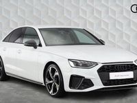 Used Audi A4 Black Edition 150 HP (110 kW) 2022 White Sedan