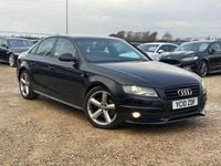 Used Audi A4 S-Line 143 HP (105 kW) 2010 Black Sedan