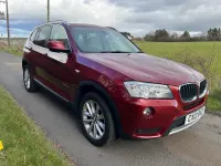 Second-hand BMW X3 xLine 184 CP (135 kW) 2013 Roșu SUV