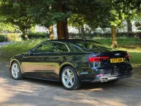 Used Audi A5 S-Line 190 HP (139 kW) 2017 Blue Coupe