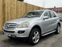 Used Mercedes ML320 220 HP (161 kW) 2008 Silver SUV