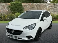 Used Vauxhall Corsa S 90 HP (66 kW) 2019 White Hatchback