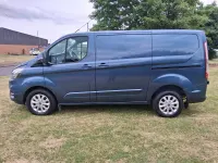 Used Ford Transit Custom Limited 130 HP (95 kW) 2021 Blue Van