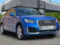 Used Audi Q2 S-Line 150 HP (110 kW) 2020 Blue SUV