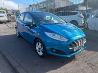 Used Ford Fiesta Zetec 82 HP (60 kW) 2016 Blue Hatchback