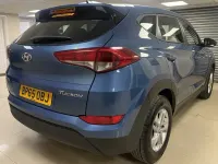 Used Hyundai Tucson 116 HP (85 kW) 2016 Blue SUV