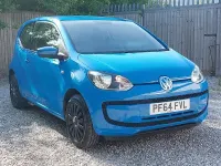 Used VW up! move up! 60 HP (44 kW) 2014 Blue Hatchback