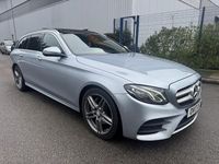 Used Mercedes E220 AMG line 2017 Silver Estate