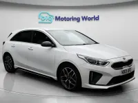 Used Kia Ceed GT-Line 158 HP (116 kW) 2021 White Hatchback
