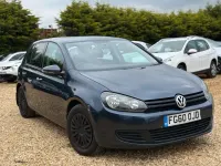 Used VW Golf VI S 2010 Blue Hatchback