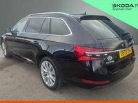 Used Skoda Superb SE L 196 HP (144 kW) 2023 Black magic pearl effect Estate