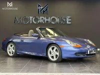 Used Porsche 996 300 HP (220 kW) 1999 Blue Cabriolet