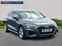 Used Audi A3 S-Line 150 HP (110 kW) 2023 Grey Sedan