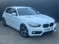 Used BMW 118 Sport Line 150 HP (110 kW) 2016 White Hatchback