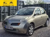 Used Nissan Micra SE 87 HP (63 kW) 2005 Gold Hatchback