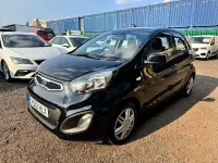 Used Kia Picanto 68 HP (50 kW) 2012 Black Hatchback