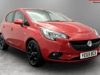 Used Vauxhall Corsa 75 HP (55 kW) 2019 Red Hatchback