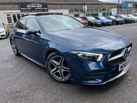 Used Mercedes A180 AMG Line Premium Plus 116 HP (85 kW) 2020 Blue Hatchback