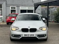 Used BMW 116 Sport Line 136 HP (100 kW) 2012 Silver Hatchback