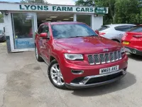 Used Jeep Grand Cherokee Summit 247 HP (181 kW) 2015 Red SUV