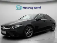 Used Mercedes A220 AMG line 190 HP (139 kW) 2021 Black Sedan