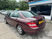 Used Mercedes C200 SE 2008 Red Sedan