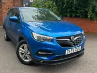 Used Vauxhall Grandland X 130 HP (95 kW) 2019 Blue SUV