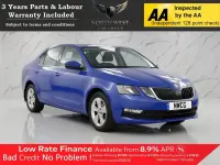 Used Skoda Octavia SE Technology 115 HP (84 kW) 2019 Blue Hatchback