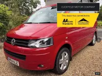Used VW California California 2014 Red Van