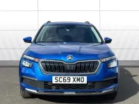 Usado Skoda Kamiq SE L 116 HP (85 kW) 2020 Azul SUV