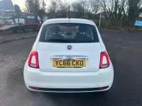 Używany Fiat 500 Pop 69 KM (50 kW) 2016 Biały Hatchback