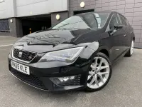 Used Seat Leon FR 150 HP (110 kW) 2015 Black Hatchback