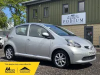 Used Toyota Aygo Platinum 67 HP (49 kW) 2008 Silver Hatchback