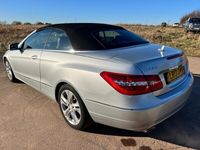 used Mercedes E220 E-Class 2.1CDI BlueEfficiency SE Cabriolet G-Tronic+ Euro 5 (s/s) 2dr