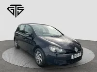 Used VW Golf VI S 79 HP (58 kW) 2009 Black Hatchback