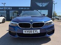 Used BMW 530e M Sport 252 HP (185 kW) 2018 Blue Sedan