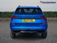 Used Skoda Kamiq Monte Carlo 110 HP (80 kW) 2023 Blue SUV