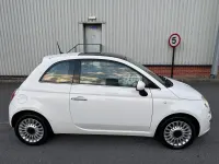 Used Fiat 500 Lounge 69 HP (50 kW) 2014 White Hatchback