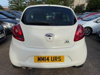 Used Ford Ka Zetec 69 HP (50 kW) 2014 White Hatchback