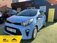 Used Kia Picanto 2017 Blue Hatchback