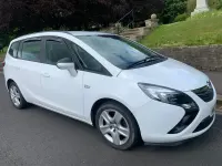 Used Vauxhall Zafira Tourer 2012 White MPV