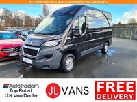 Used Peugeot Boxer 130 HP (95 kW) 2019 Black Van